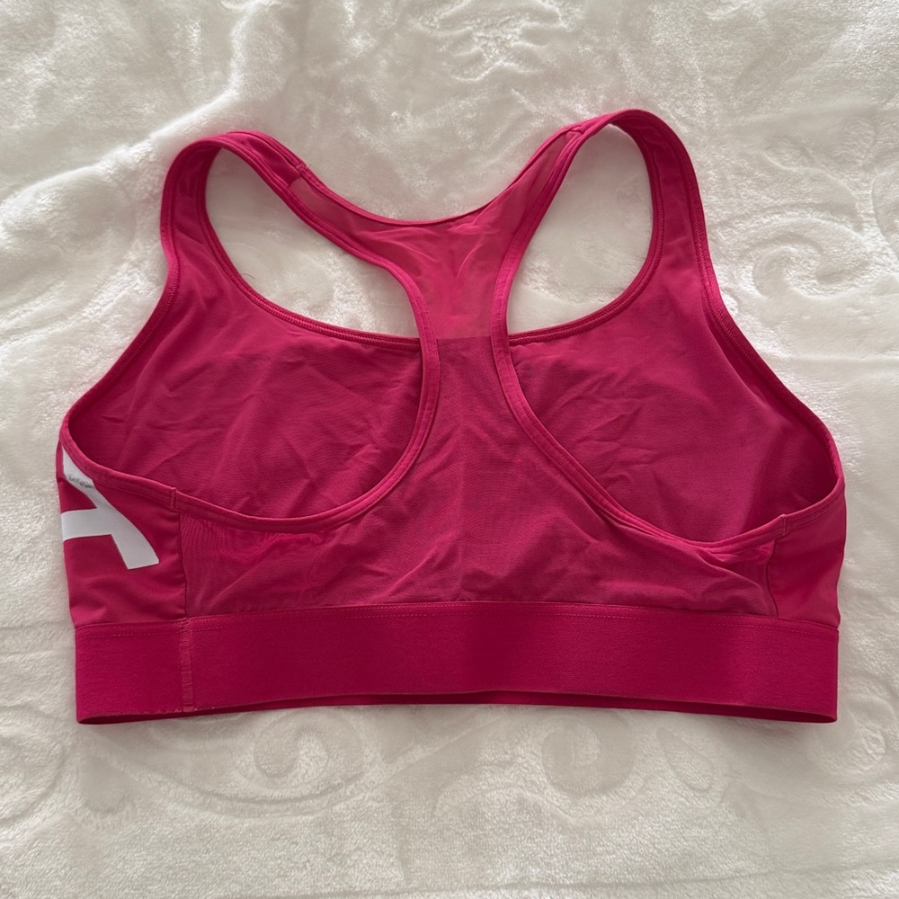 Victoria's Secret Fuchsia Sports Bra with White Logo - Picture 8 of 9